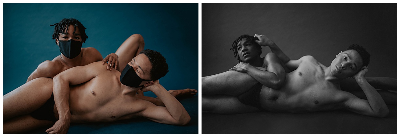 covid boudoir session