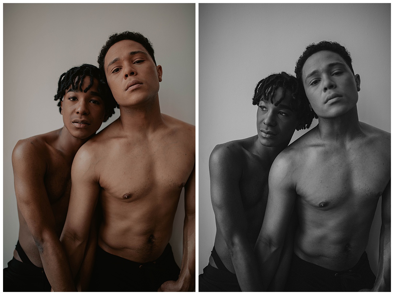 two black men in love