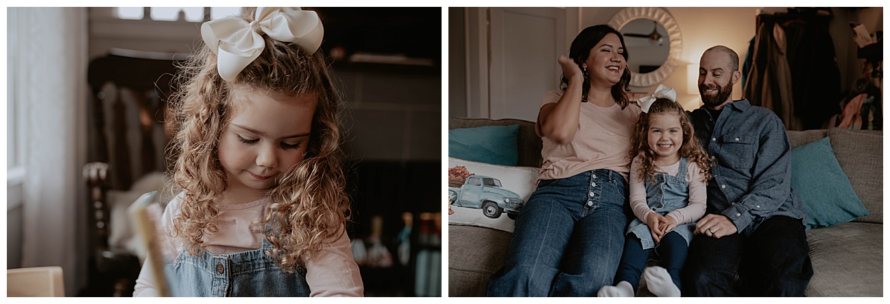 at home family photos