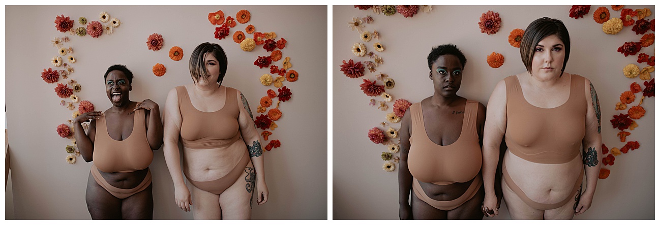 bloom session, boudoir styled session