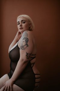 tatted woman