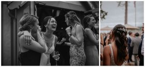 cocktail houe, candis, wedding hair