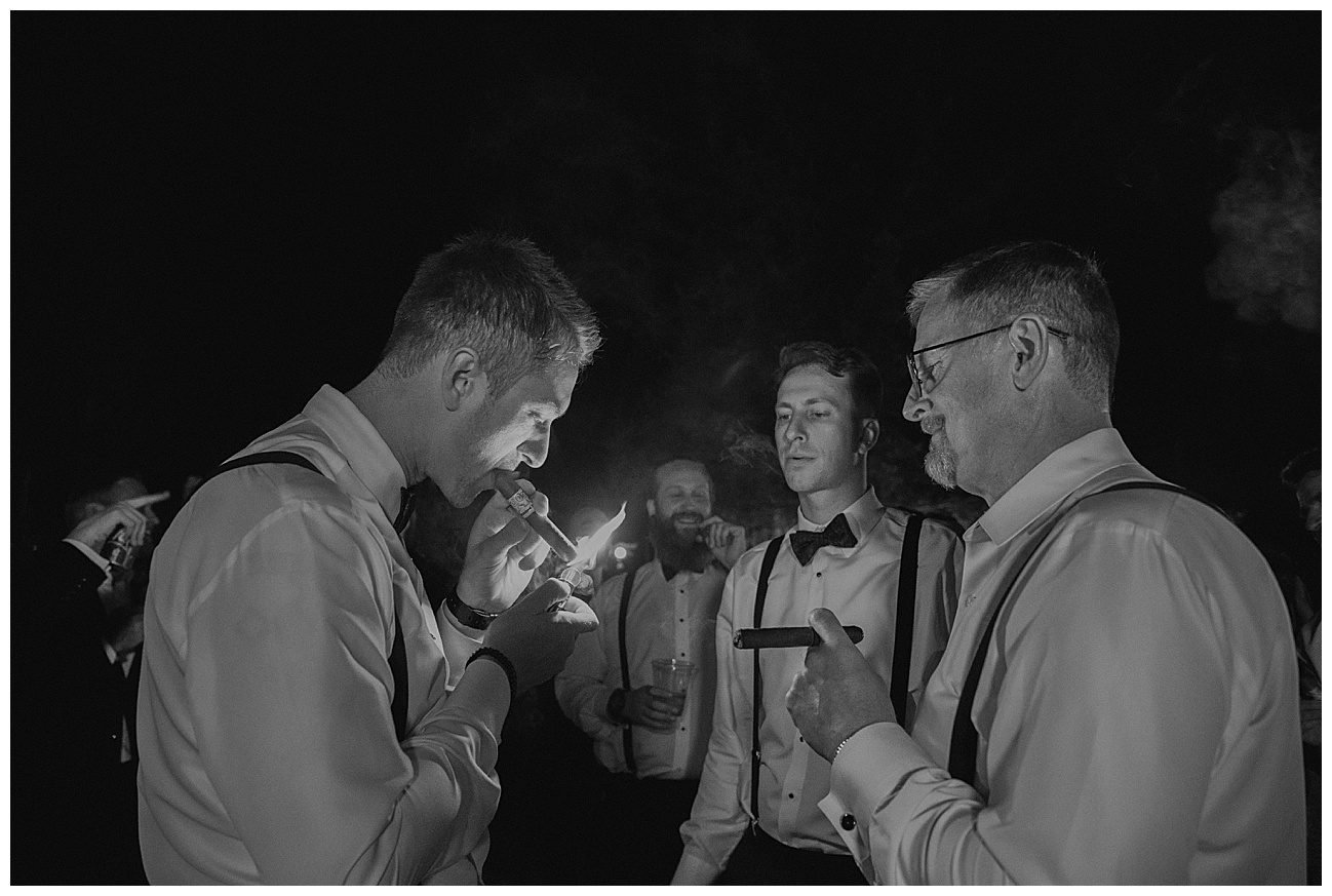 wedding night cigars