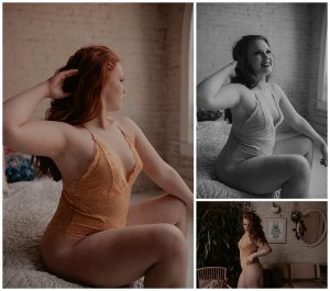 banana stand studio, neon lights, emerald lingerie, red head, seattle studio, seattle boudoir, bellingham boudoir, boudoir, pioneer square,