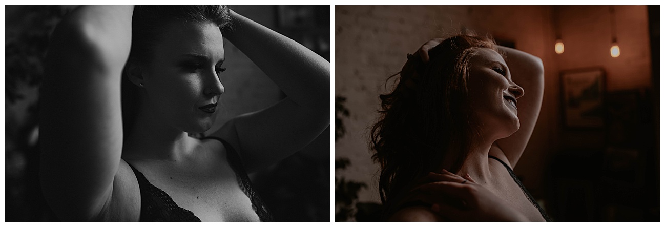 banana stand studio, neon lights, emerald lingerie, red head, seattle studio, seattle boudoir, bellingham boudoir, boudoir, pioneer square,